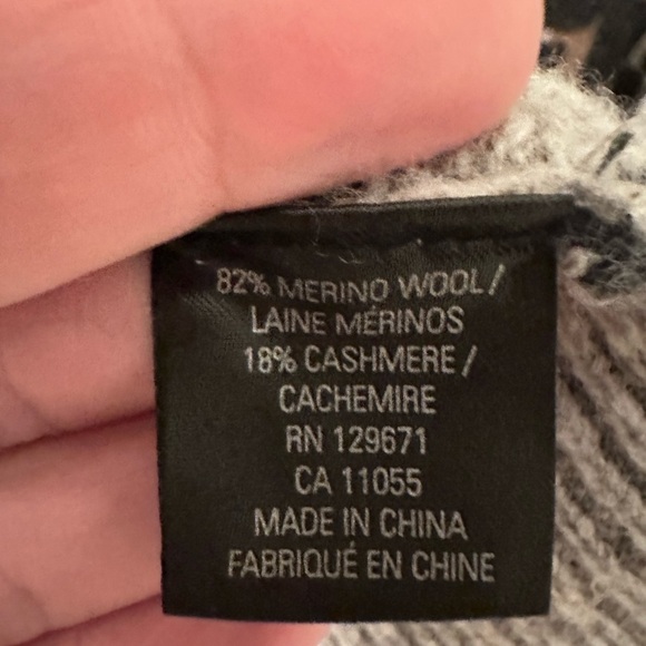 360CASHMERE XS Frankie cheetah oversized cashmere soft luxurious fine sweater - Picture 5 of 12